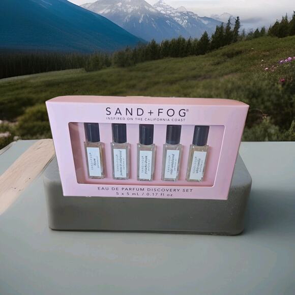 Sand And Fog Perfume Oil Rollerball Parfum Discovery Set 5 Perfume Oil Rolls - Picture 8 of 8